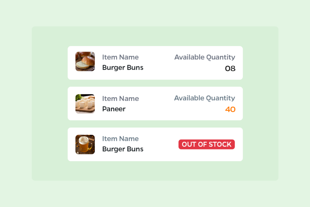 Minimum Stock Alerts